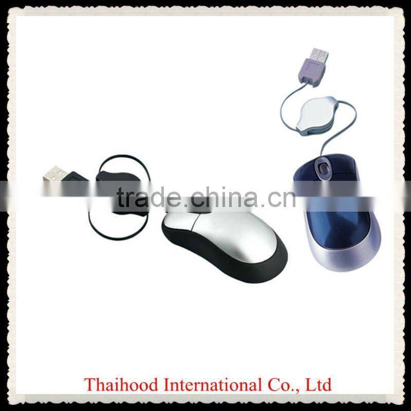 Optical wired computer mouse