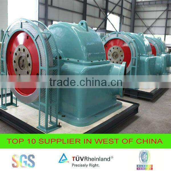 water Francis turbine