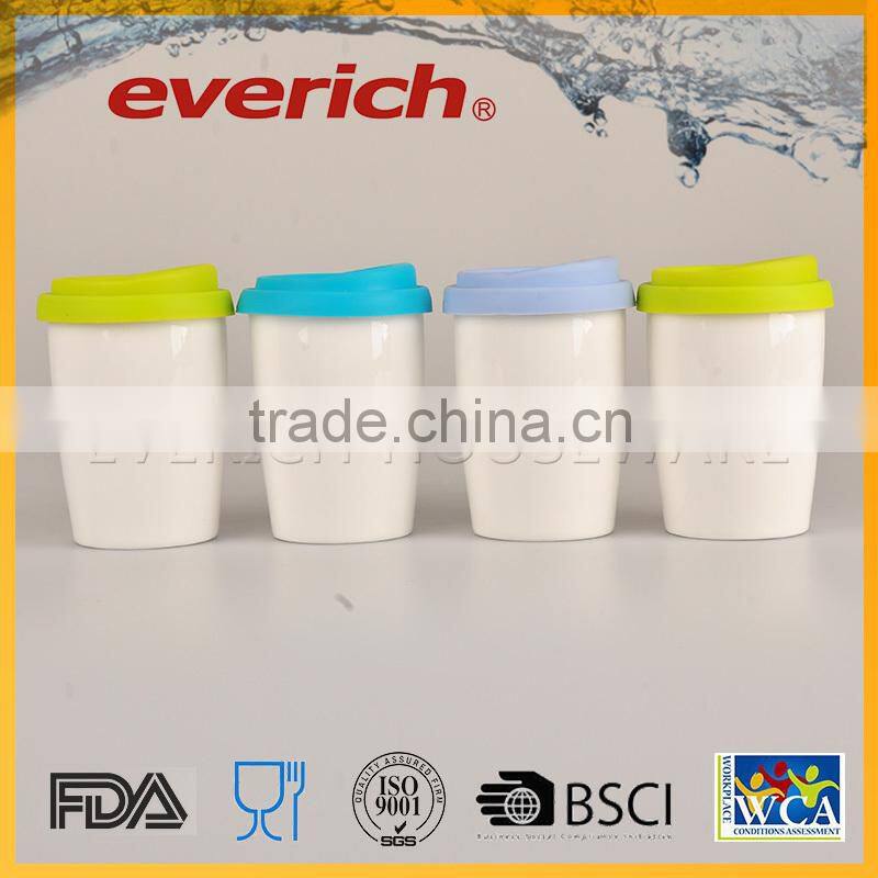 Fashion nice design practical widely used unique custom mug with lid