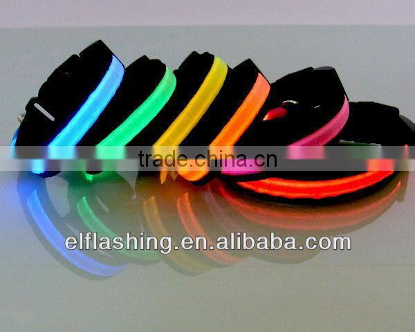 Difference type led dog collar coming,customized led dog collar