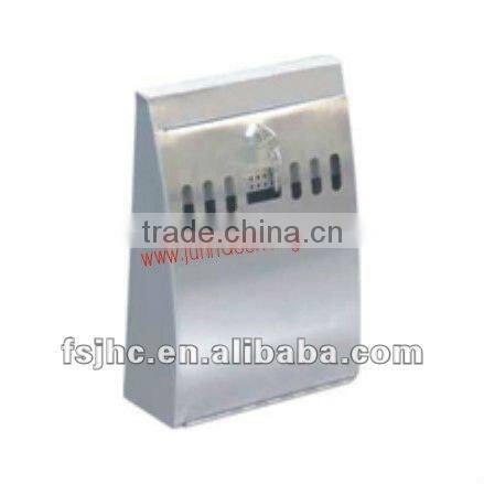 JHC-7012 unique design stainless steel Ashtray Bin Lock