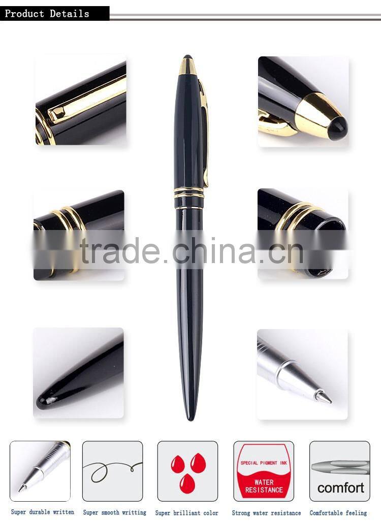 Good quality promotion metal ink pen manufacture