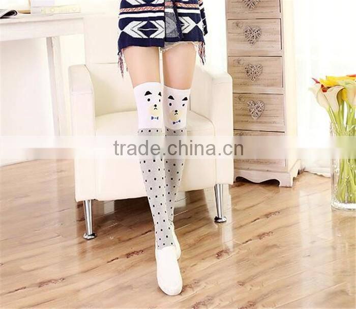 cute animal socks hot knitting dog lovely socks thick wholesale factory sale