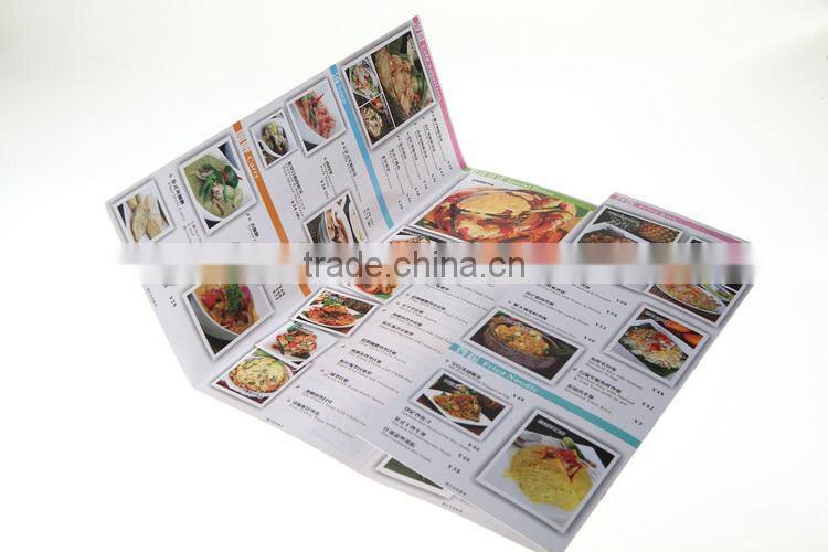 Chinese supplier wholesales fold brochure printing import from china