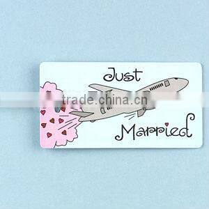 simple luggage id tag with pvc strap (M-PT281)