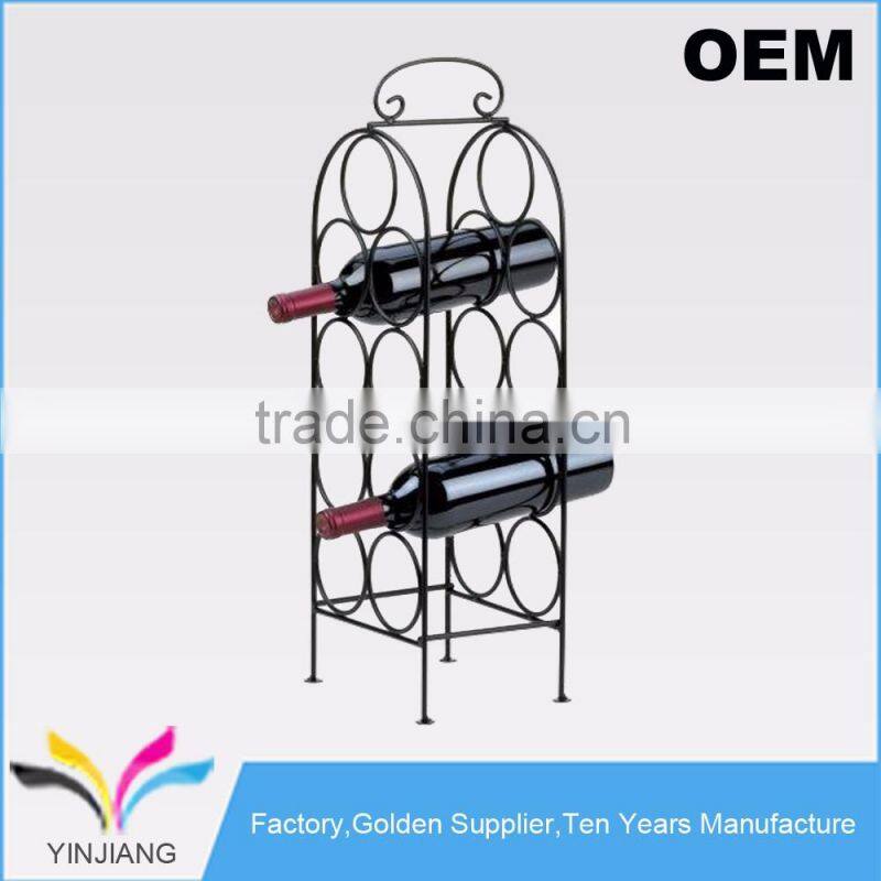 Household Supply Flooring Wholesale Wine Bottle Rack for Storage