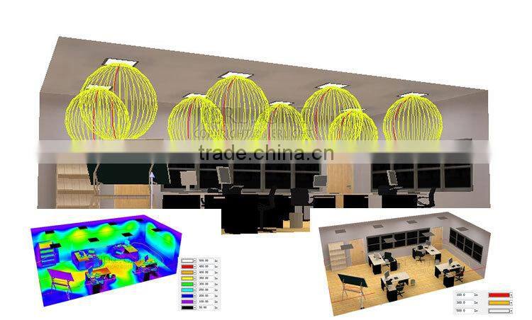 3years warrenty anti-dazzle panel light