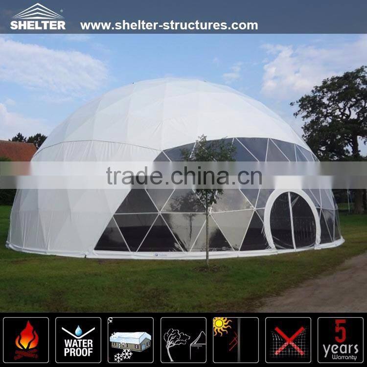 Customized Outside Geodesic Dome Tent With Steel Frame for event