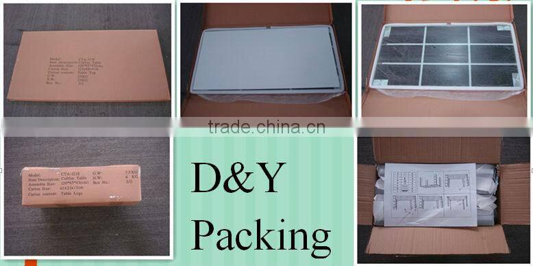 Glass Top Oval Coffee table