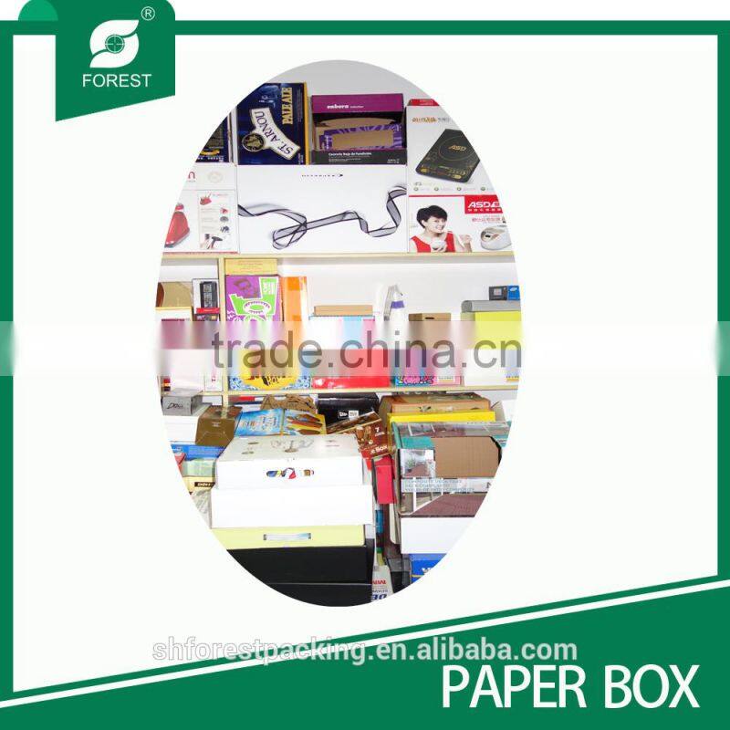 PAPER CARDBOARD SUITCASE BOX WITH HANDLE