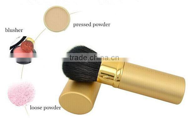 Oval Retractable Brush Blush Brush