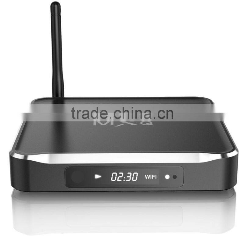 AML S812 Quad core RJ45 802.11B/G/N WIFI Dual band wifi android tv box 2gb ram cocobox