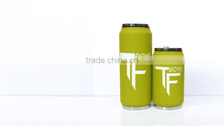 Cola can Stainless Steel Coffee thermos bottle