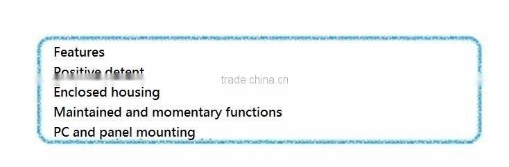 for P.C. board Miniature Slide Switches