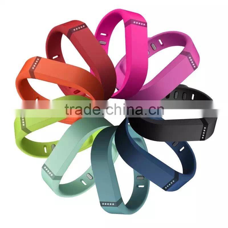2015 Fitbit Flex Wristband Wireless Bracelet with Clasp Replacement Wristband Activity and Sleep Tracker Bluetooth Bracelet