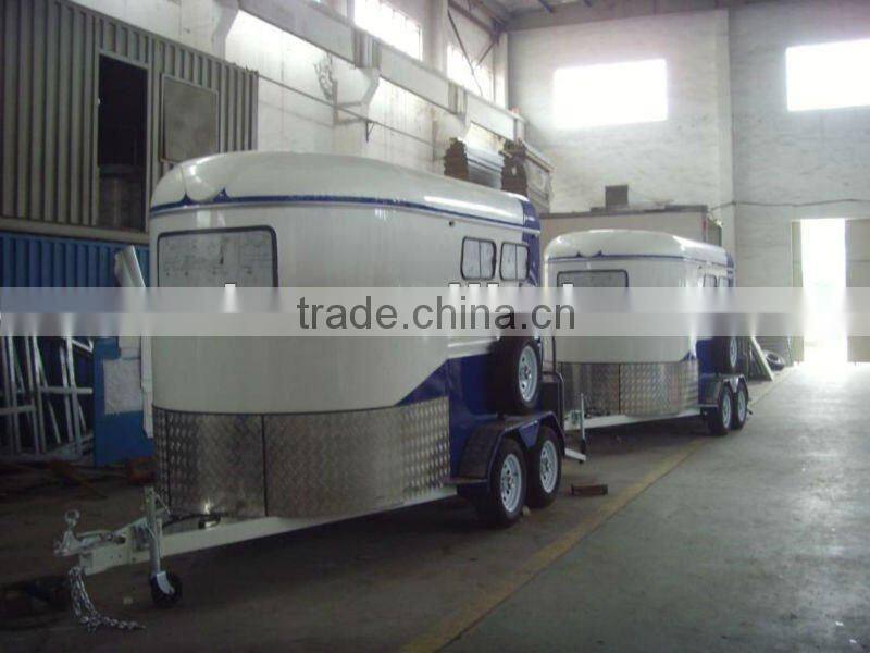 Horse Trailer 2 Horse Angle Load With Pop Up Door