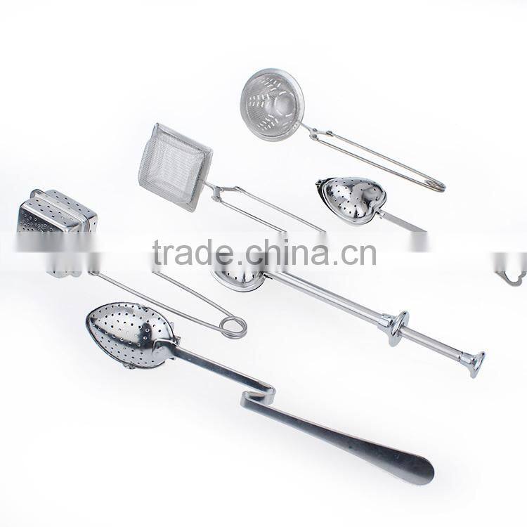 stainless steel tea strainer,tea infusers with handle