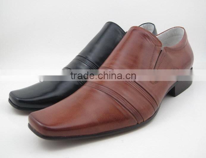 newest design fashon dress italian leather shoes