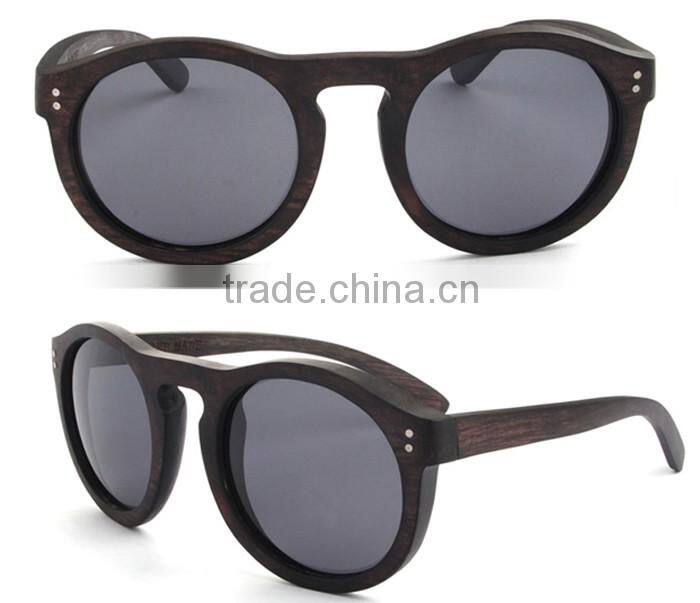 2016 colored glasses lenses wood polarized sunglasses