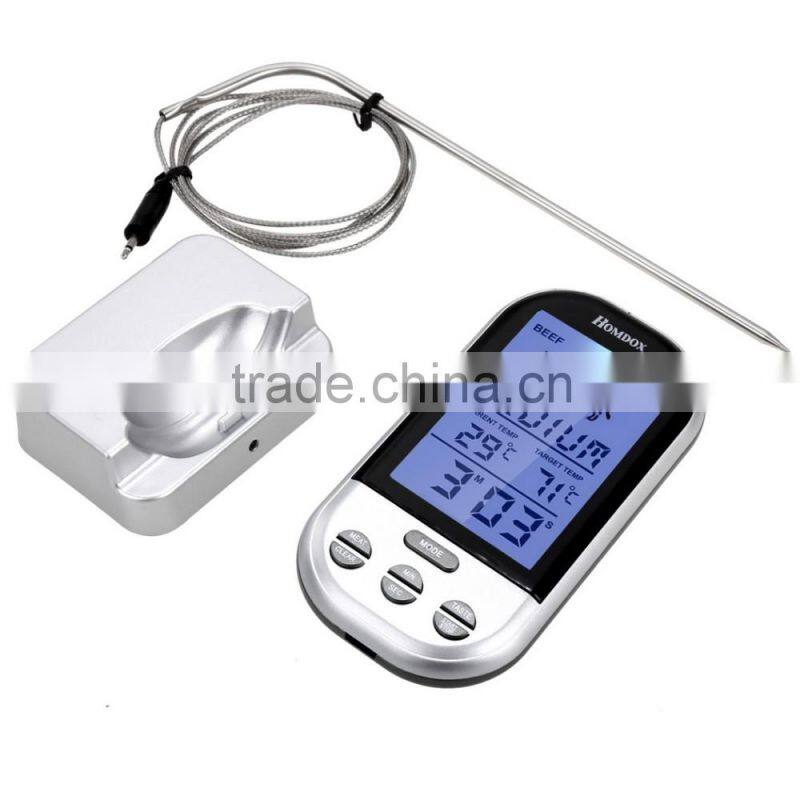 Germany Direct Shipment Homdox Digital Wireless BBQ Thermometer