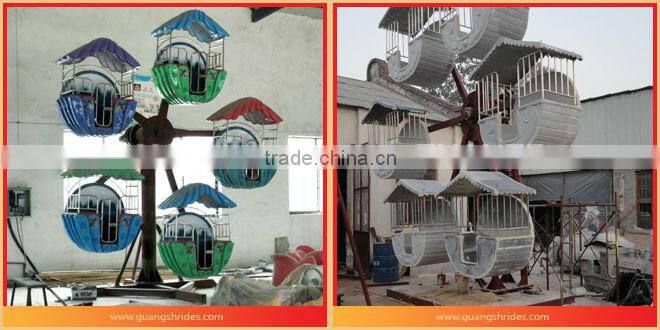 Happy kids theme rides mini ferris wheel for sale