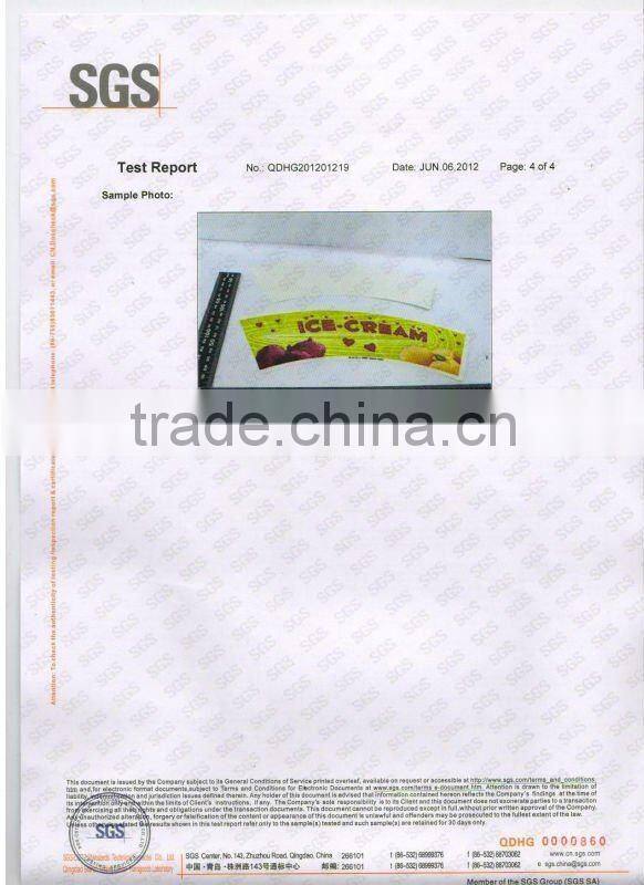 cutted pe coated paper cup fan /blank