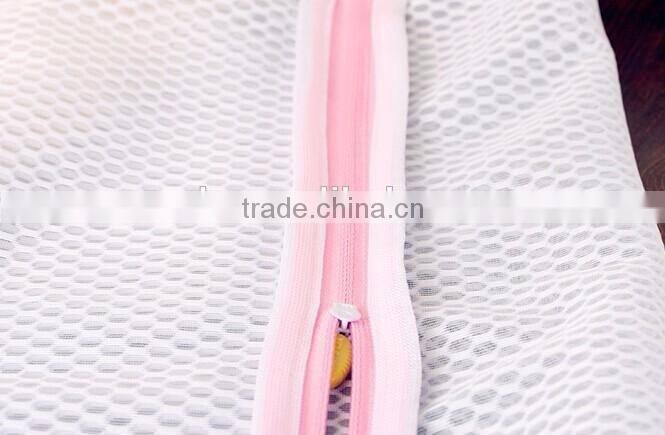 YIWU RODA 100% polyester mesh square white washing bag