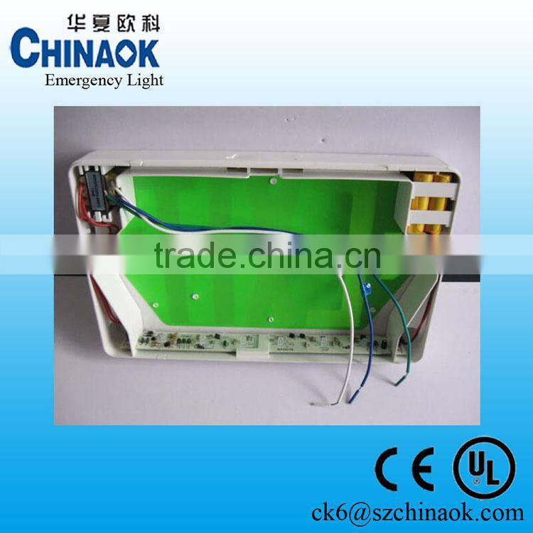 Ni-Cd Battery Best Quality Ceiling Mounted Led Emergency Exit Sign