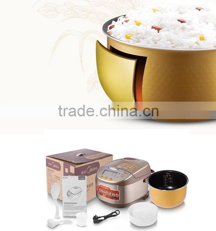 Gas automatic 5 L Stainless Steel Inner Pot electric Rice Cooker with wonder cooker manual Midea