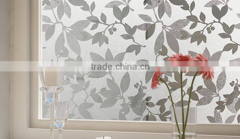 3ft*66/82ft vision removable static cling glass decorated film