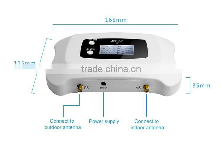 ATNJ global application GSM900 amplifier 2G mobile signal repeater booster with LCD