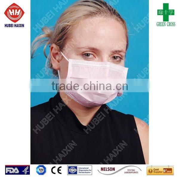 Manufacture disposable face mask with shield