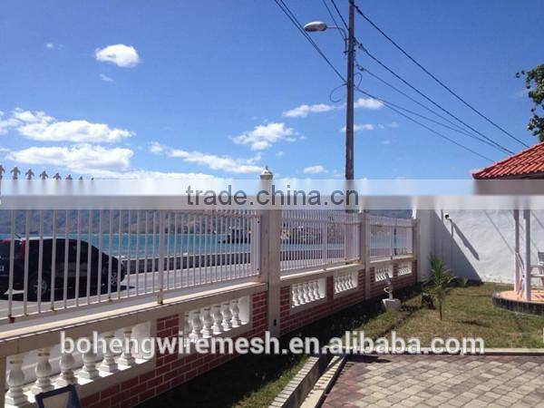 2016 hot sale powder coated stainless steel fence for decoration