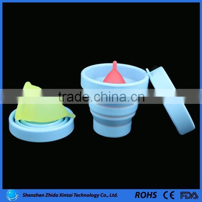 Girls menstrual cup, Medical silicone cup, blood cup, Instead of the sanitary napkin