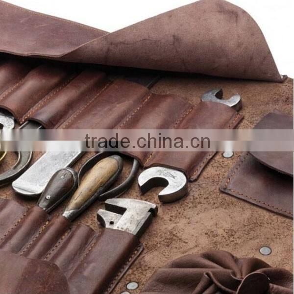 Multi-Use Leather tool roll Leather made in China