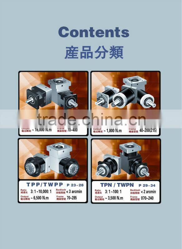 In-line Plantary Gear Reducer Servo Gearhead