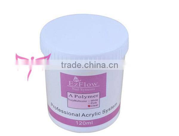 Easam hot 120ml clear,pink,white pearl nail acrylic powder