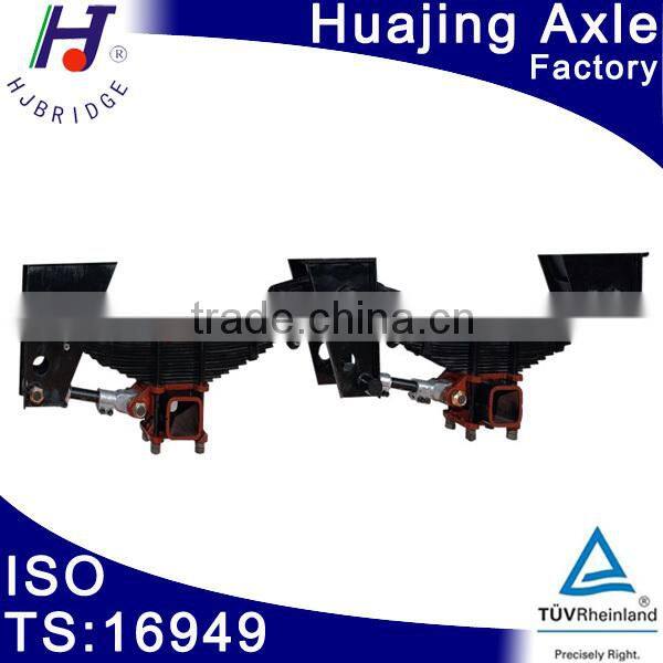 BPW type 2 or 3 axles trailer mechanical suspension