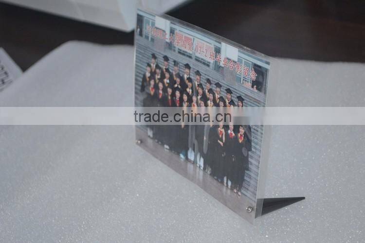 Popular designs Aluminum material for picture card holdersand photo holders