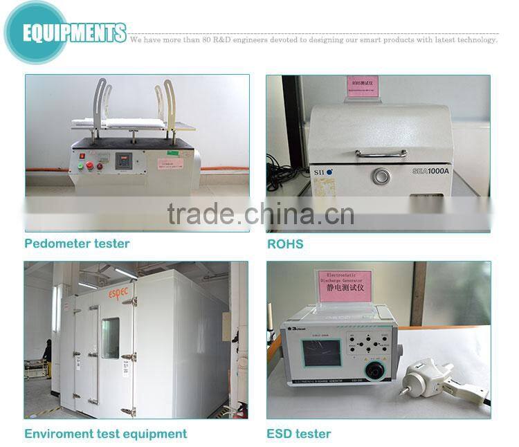 High quality body fat analyzer pedometer