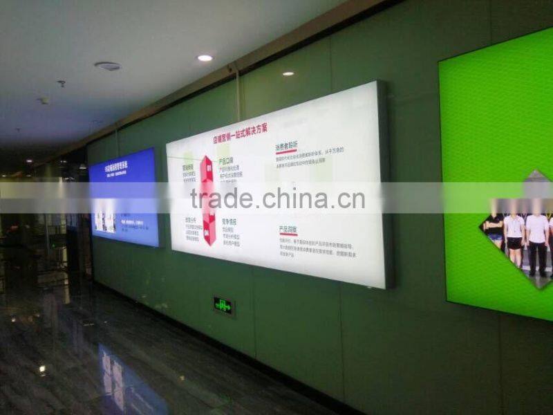 Light Sign Slim Aluminous Frameless Free Standing Tension LED Fabric Display