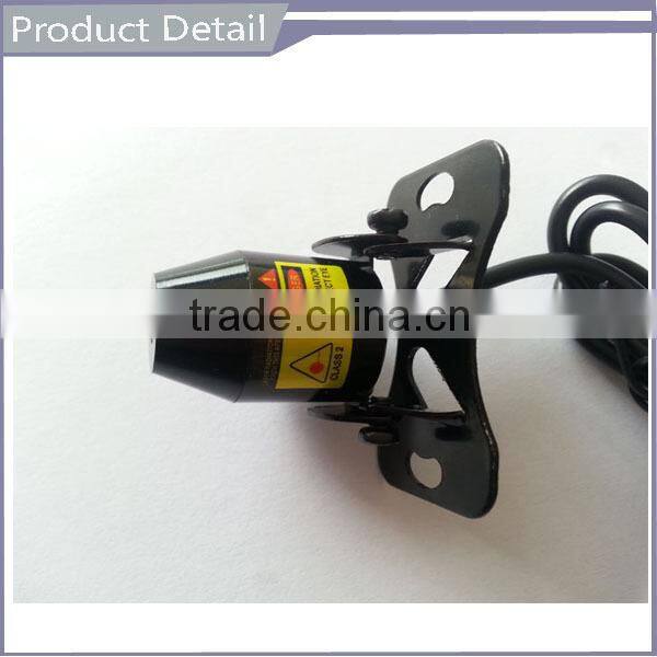 New Product 650nm Red laser fog lamp connected to the license plate and lights