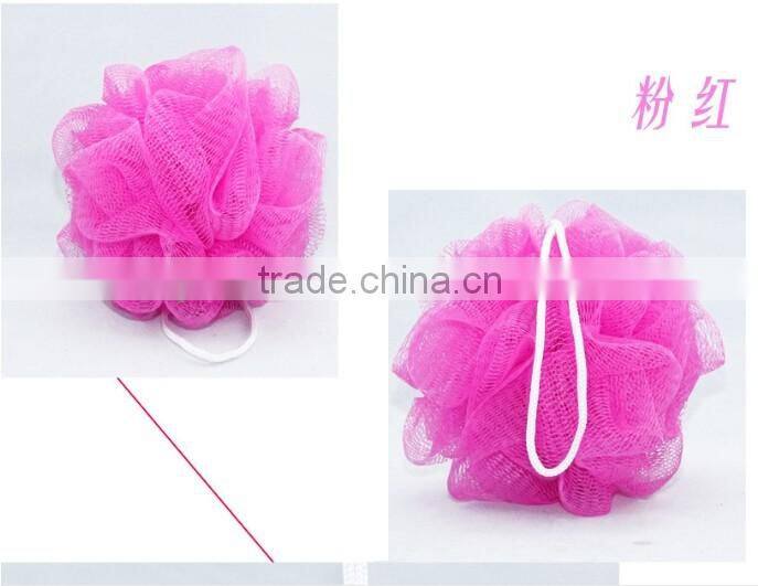 Fancy black loofah mesh sponge balls wholesale