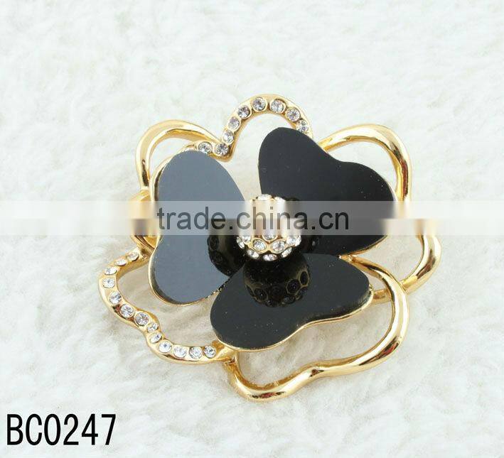 2013 Fashion Bangjin Flower Clear Acrylic Resin