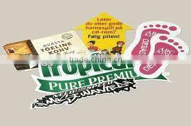 custom printing removable floor sticker