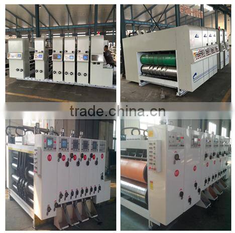 Hot Sale Semi-automatic Press-type corrugated carton box folder gluer machine