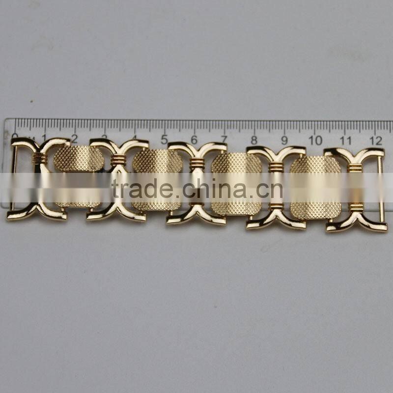 antique arrows connected gold chian for colthes or bags or shoes