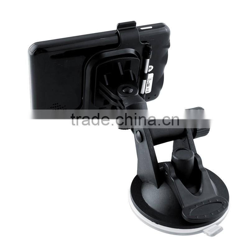 Wince MTK Portable Car GPS Navigator with bluetooth,av in and free map