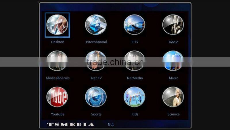 Genuine Zgemma H.2H dvb-s2+dvb-t2/c receiver linux tv box