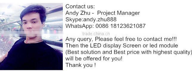 full color p8 outdoor three sides truck led display board